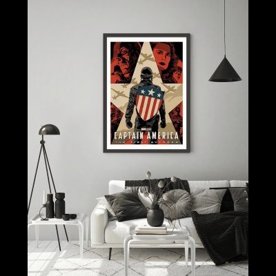 Πόστερ & Κάδρο Captain America - The First Avenger MV019